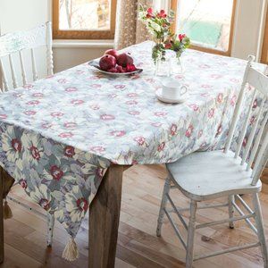 April Cornell Tablecloth Day Dream 48x48 NWT